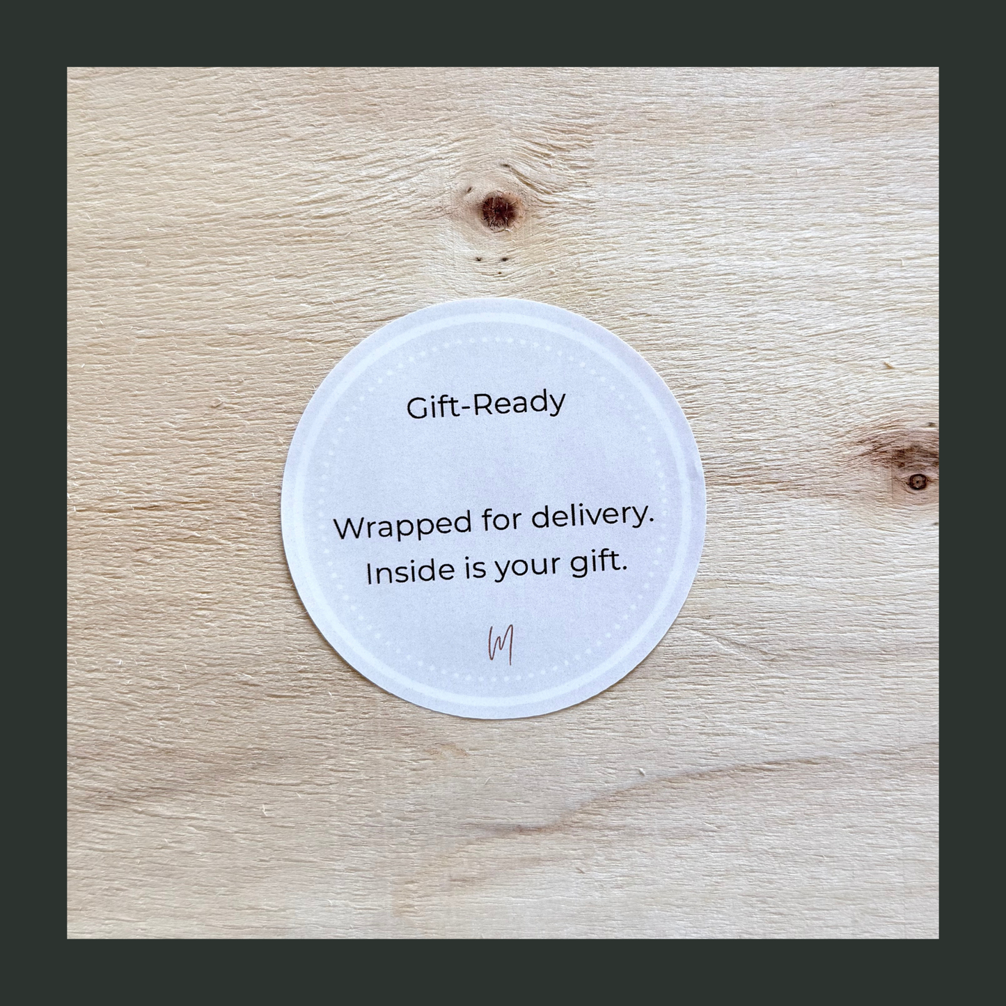 Quiet Return Gift Set