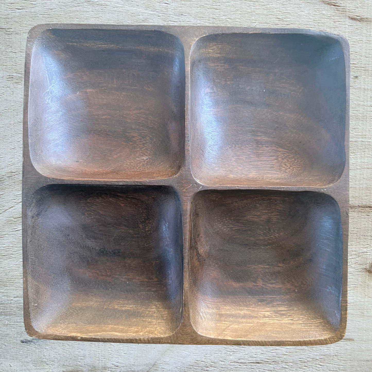 Square Acacia Tray